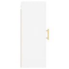 Armario de pared blanco 34,5x34x90 cm