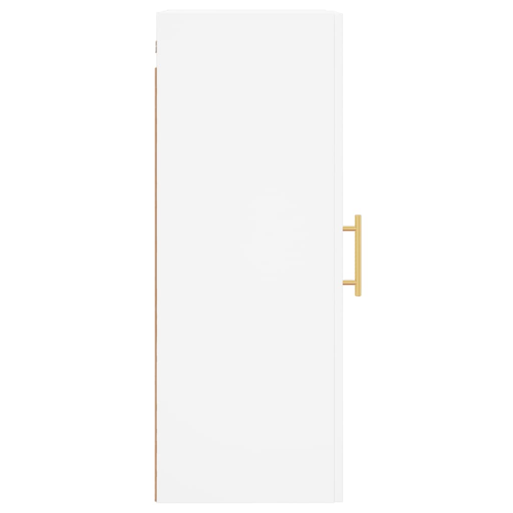 Armario de pared blanco 34,5x34x90 cm