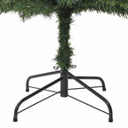 Árbol de Navidad estrecho con soporte PVC 270 cm