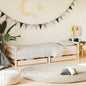 Estructura cama niños con cajones madera pino blanco 80x200 cm