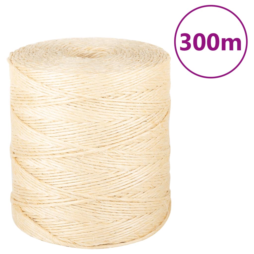Cuerda 100% sisal 10 mm 25 m
