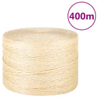 Cuerda 100% sisal 10 mm 25 m