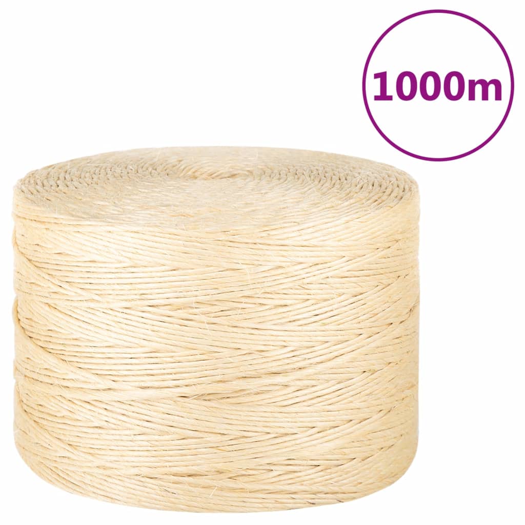 Cuerda 100% sisal 10 mm 25 m