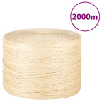 Cuerda 100% sisal 10 mm 25 m