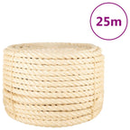 Cuerda 100% sisal 10 mm 25 m