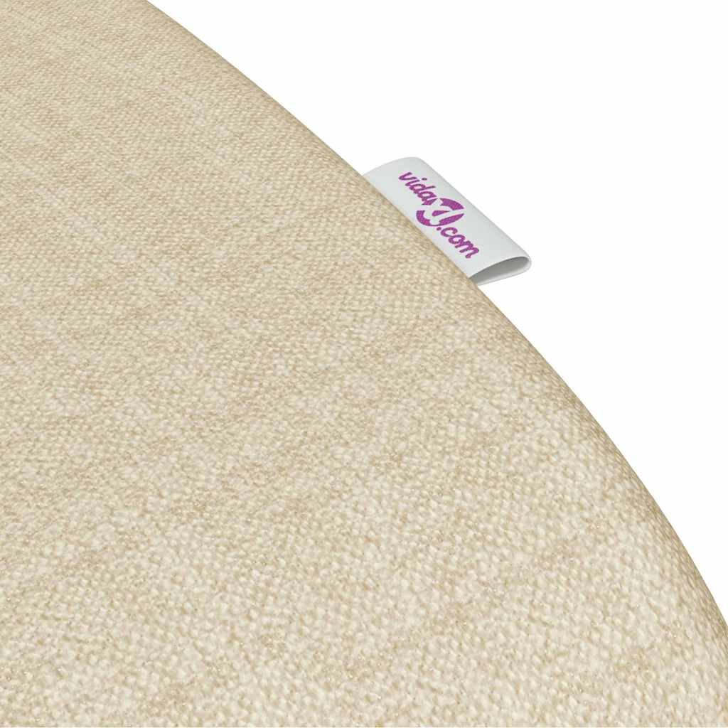 Taburete rodillas madera contrachapada abedul crema 55x84x55 cm