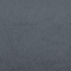 Sofá cama nido con colchón terciopelo gris oscuro 80x200 cm