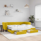 Diván con nido sin colchón blanco 100x190 cm acero