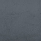 Sofá cama nido con colchón terciopelo gris oscuro 80x200 cm