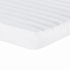 Sofá cama nido con colchón tela crema 80x200 cm