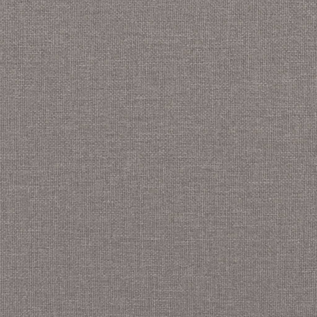 Sofá cama nido con colchón tela gris taupe 100x200 cm