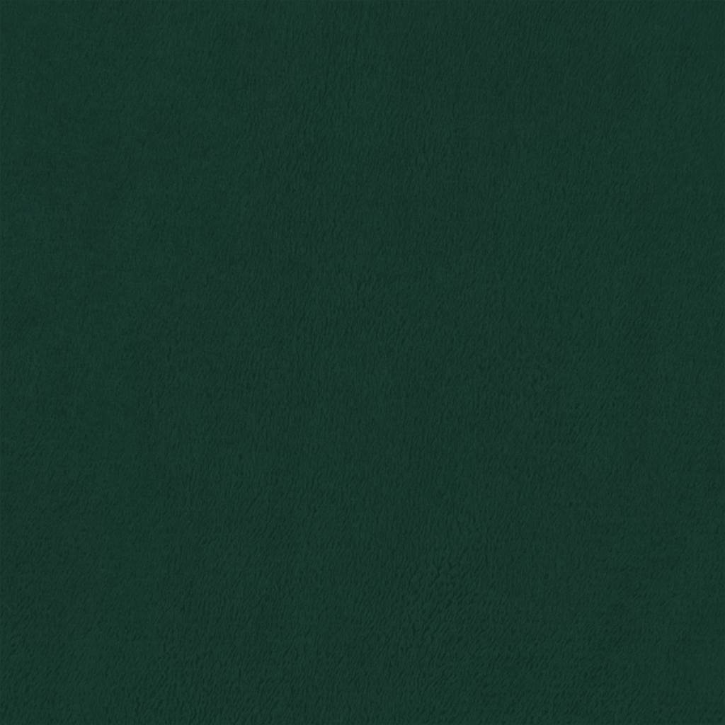Sofá cama con colchón terciopelo verde oscuro 90x200 cm