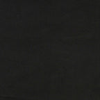 Sofá cama con colchón terciopelo negro 90x190 cm