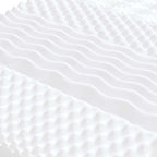 Sofá cama nido con cajones terciopelo amarillo 80x200 cm