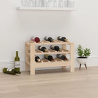 Botellero con tablero superior madera de pino 72,5x25x111,5 cm