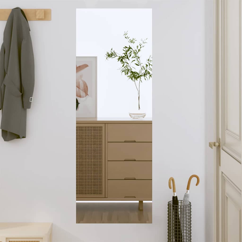 Oval wall mirror 15x40 cm