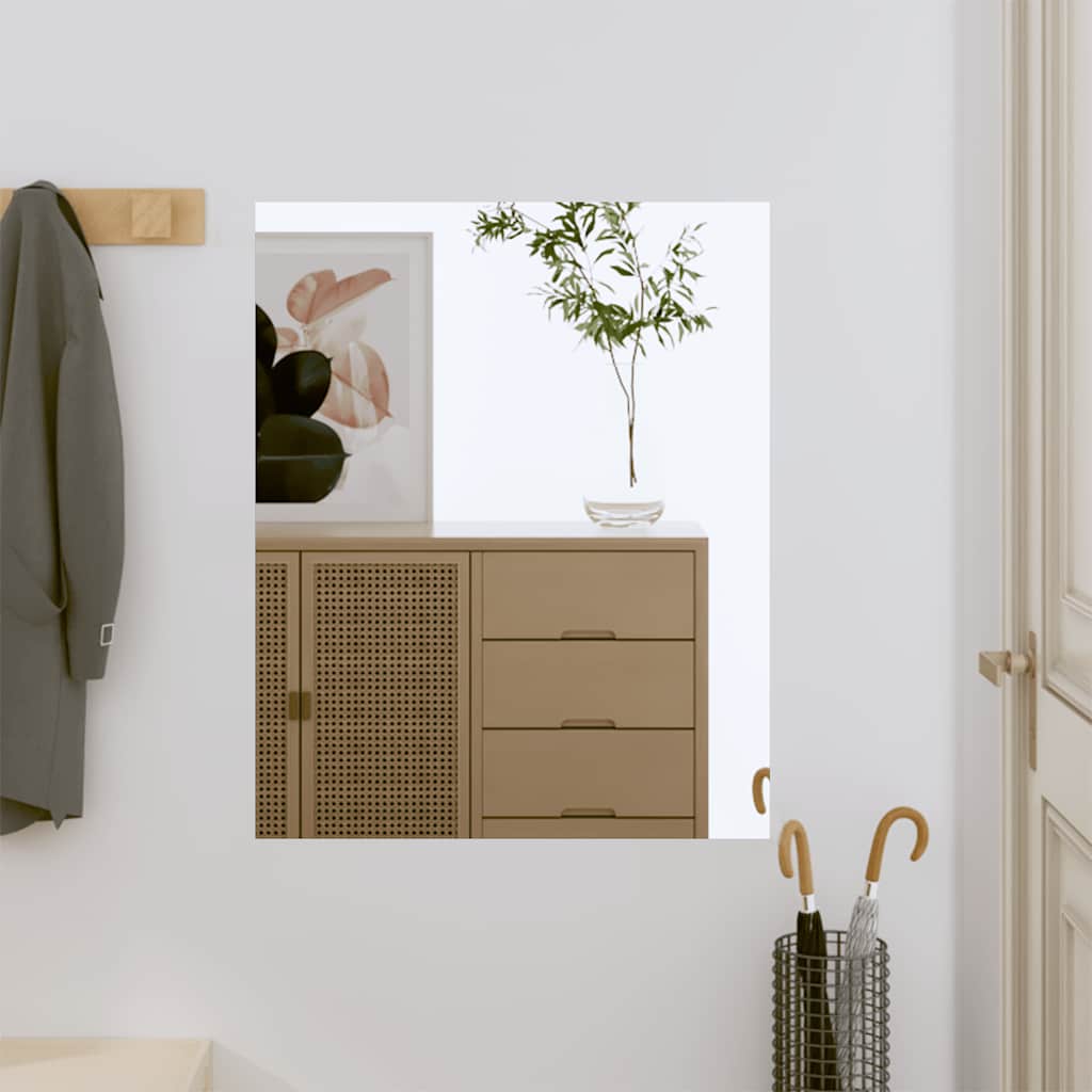 Oval wall mirror 15x40 cm