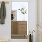 Espejo de pared vidrio ovalado 15x40 cm