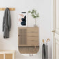 Espejo de pared vidrio ovalado 15x40 cm