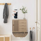 Espejo de pared vidrio ovalado 15x40 cm