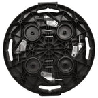 Soporte con ruedas para plantas 2 uds negro diámetro 40cm 275kg