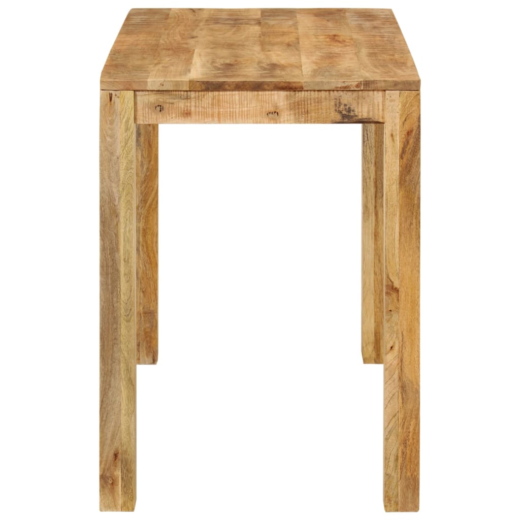 Mesa de comedor madera maciza de mango 110x55x76 cm