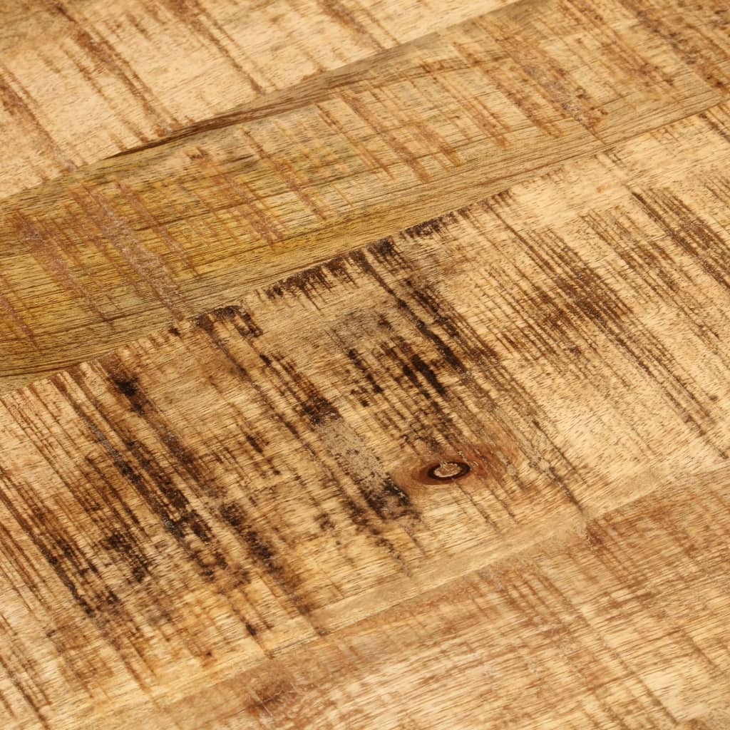 Mesa de comedor madera maciza de mango 110x55x76 cm