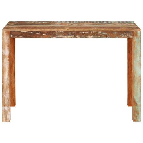 Recycled Solid Wood Dining Table 110x55x76 cm