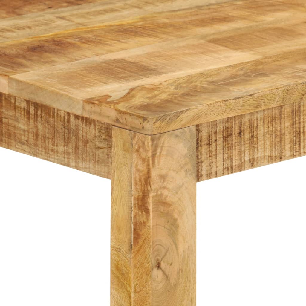Mesa alta de bar madera maciza de mango 112x55x108 cm
