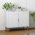 Aparador MOLDE madera maciza de pino blanca 90x40x80 cm