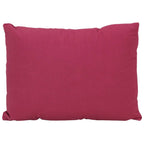 Juego de cojines 7 piezas tela rosa