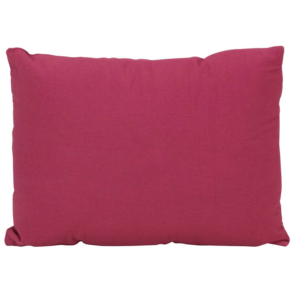 Juego de cojines 7 piezas tela rosa