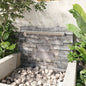 110cm stainless steel rectangular waterfall pool fountain