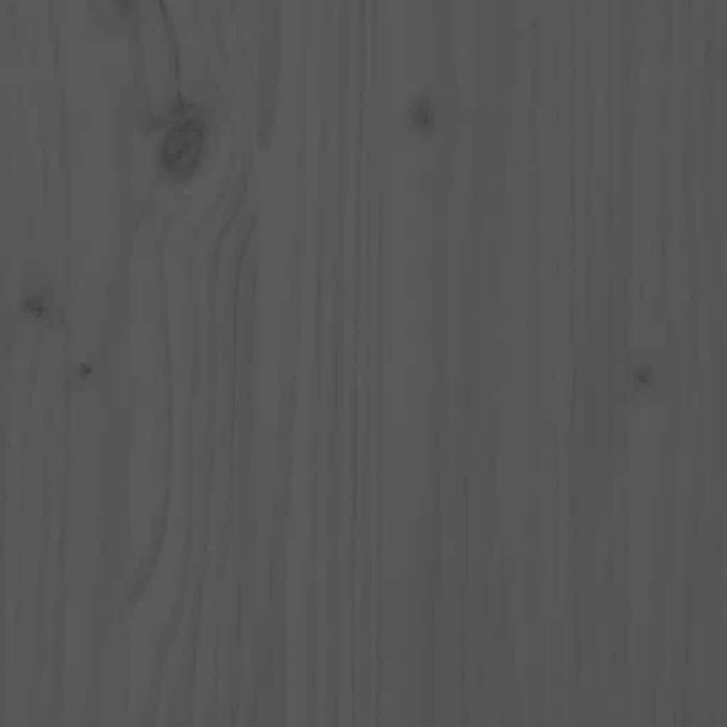 Mesita de noche de pared 2 uds gris 40x29,5x22 cm