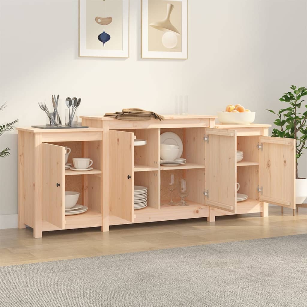 Aparador 164x37x68 cm Madera maciza de pino