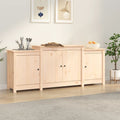 Aparador 164x37x68 cm Madera maciza de pino