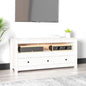 Mueble de TV de madera maciza de pino 79x35x52 cm