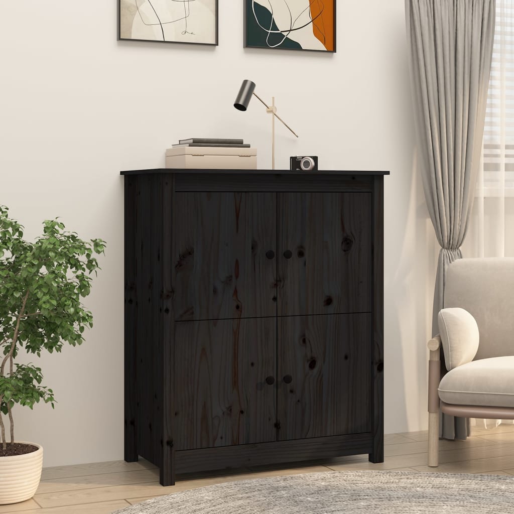 Aparador de madera contrachapada gris Sonoma 60x30x75 cm