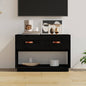 Conjunto de mueble de TV 2 piezas montado la pared madera vieja
