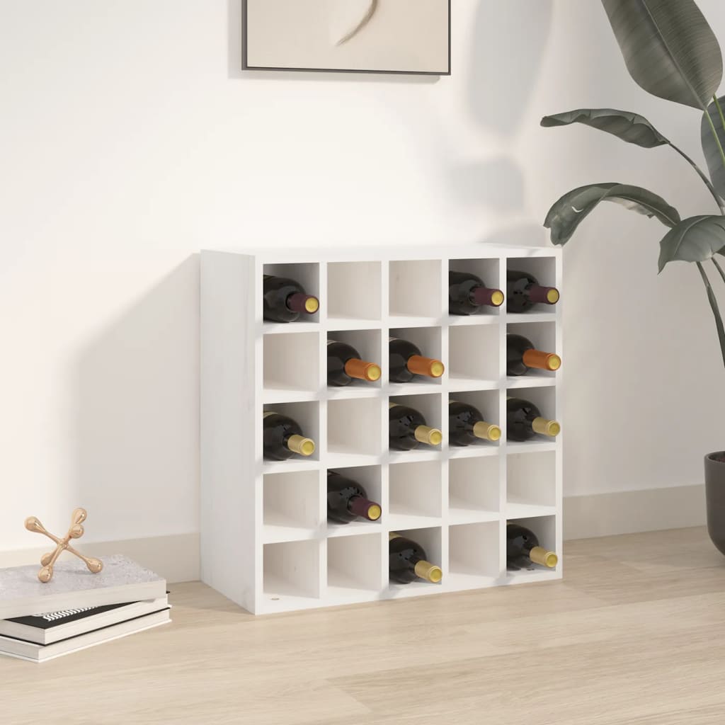Vinoteca 56x25x56 cm Madera maciza de pino