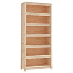 Estantería madera maciza de pino 80x35x183 cm