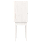 Aparador alto madera maciza de pino blanco 60x40x120 cm