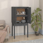 Aparador alto madera maciza de pino blanco 60x40x120 cm