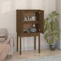 Aparador alto madera maciza de pino blanco 60x40x120 cm
