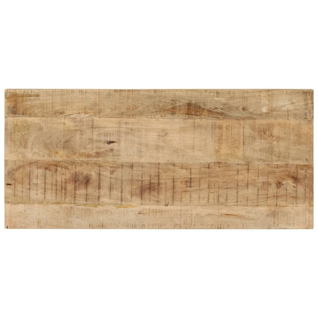 Mesa de comedor madera maciza de mango 110x50x76 cm