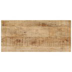 Mesa de comedor madera maciza de mango 110x50x76 cm