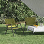 Cadeiras de campismo 2 unid. tecido Oxford bege 54x43x59 cm