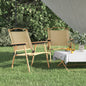 Cadeiras de campismo 2 unid. tecido Oxford bege 54x43x59 cm