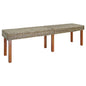 Natural Bench 160 x 35 x 45 cm Solid mango wood