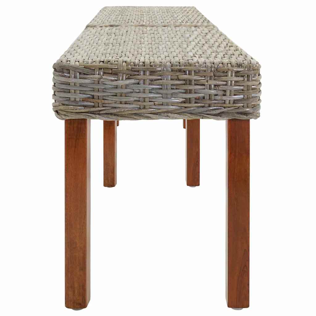Banco Natural 160 x 35 x 45 cm Madera de mango maciza